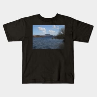 Conic Hill As Seen From Luss, Loch Lomond, Scotland Kids T-Shirt